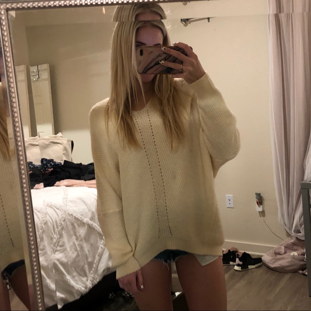 lulus oversized sweater